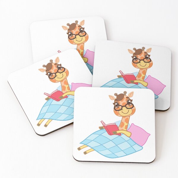 Item preview, Giraffe Bedtime Book Reading  designed and sold by treasure-crafts.