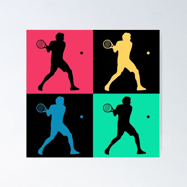 Item preview, Paddle Tennis Padel Pop Art designed and sold by playloud.