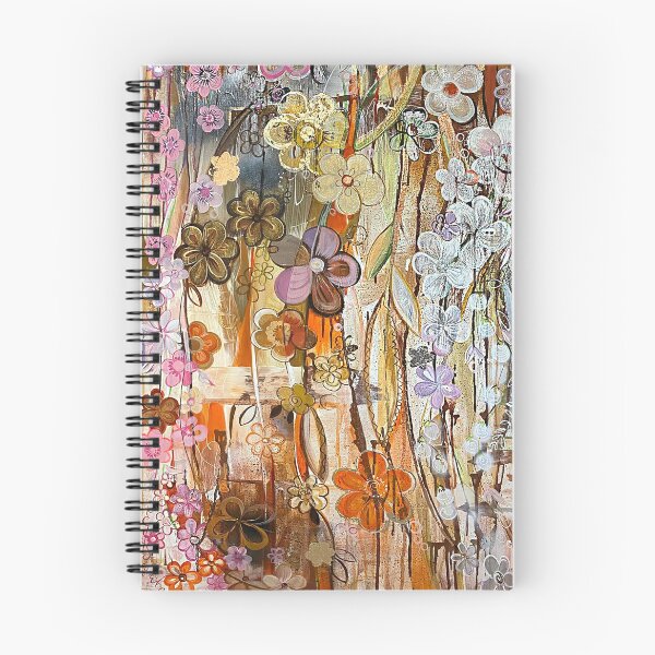 Item preview, Floral abstraction for the interior. Decorative flowers in warm orange and beige tones. designed and sold by Elena Reutova.