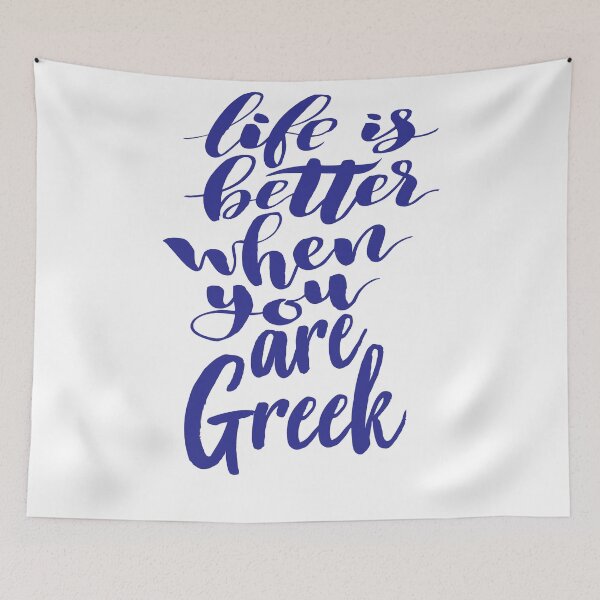 Item preview, Life Is Better When You Are Greek Growing Up Greek Greece designed and sold by ProjectX23.