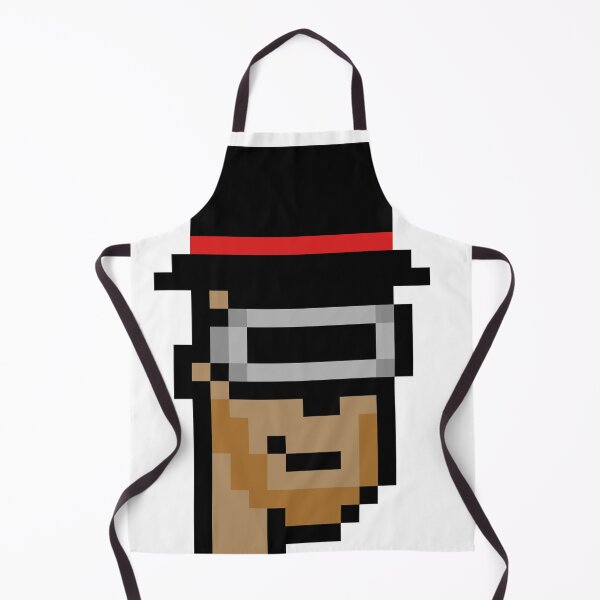 Item preview, CryptoPunk #638 (Male with VR Headset, Top Hat and Chinstrap Beard) designed and sold by inVinnieVeritas.