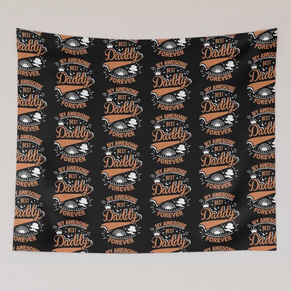 Item preview, My awesome best daddy forever designed and sold by jacjac2121.