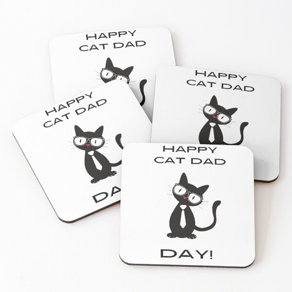 Item preview, Happy Cat Dad Day! designed and sold by fluffyfriends.
