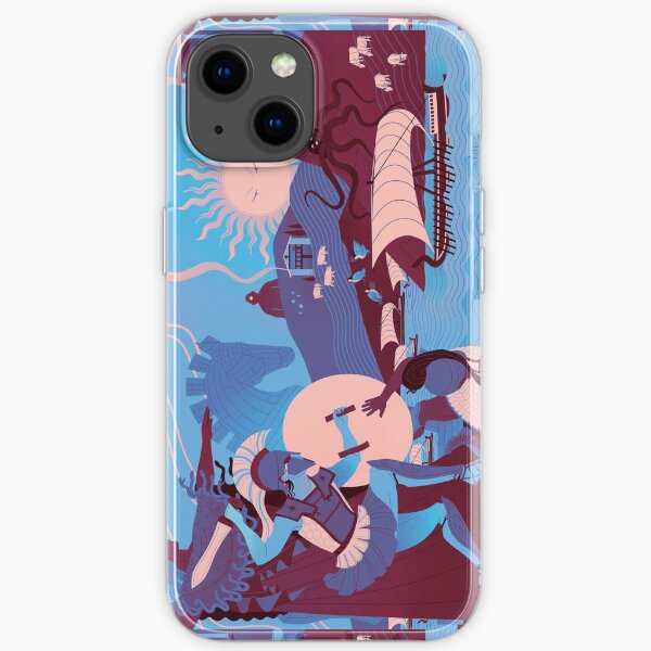 Homeric Landscape - Winter iPhone Soft Case