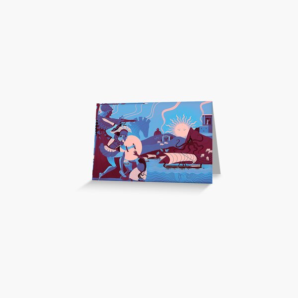 Item preview, Homeric Landscape - Winter designed and sold by flaroh.