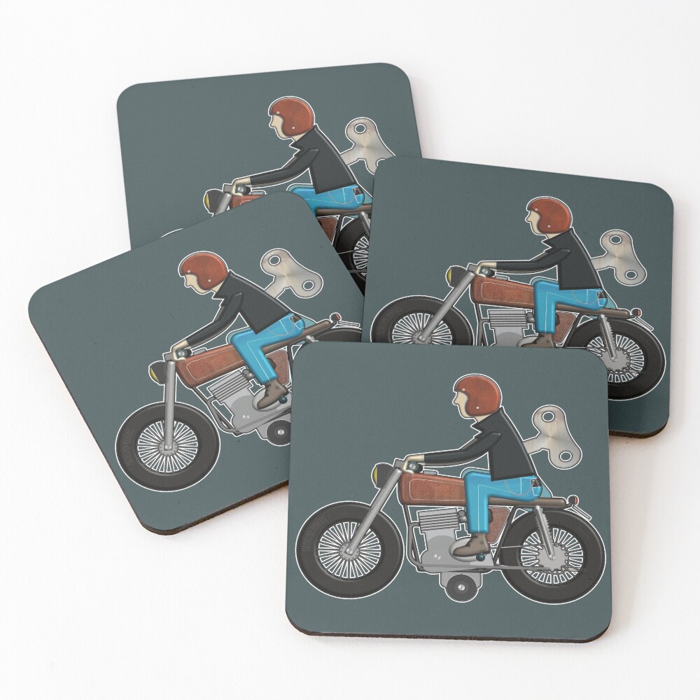 Item preview, Coasters (Set of 4) designed and sold by IntrepidRiders.