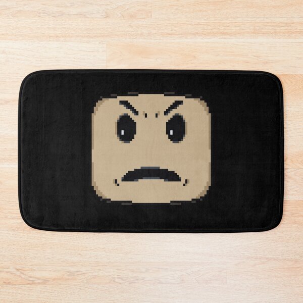 Item preview, Angry emoticon pixelated face designed and sold by For the love of Pixels.