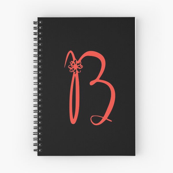 Item preview, Floral Initial monogram B designed and sold by Creative-draw.