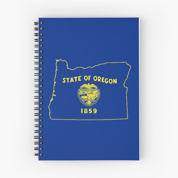 Item preview, Oregon Map Flag #5 designed and sold by SalahBlt.