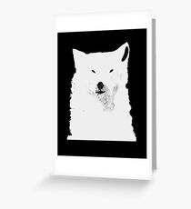 THE RUFFLED BEAR Greeting Card