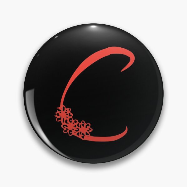 Item preview, Floral Initial monogram C designed and sold by Creative-draw.