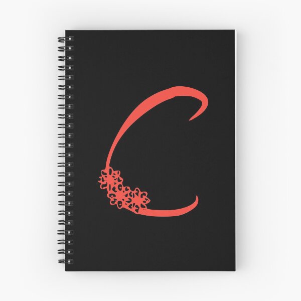 Item preview, Floral Initial monogram C designed and sold by Creative-draw.