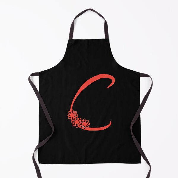 Item preview, Floral Initial monogram C designed and sold by Creative-draw.