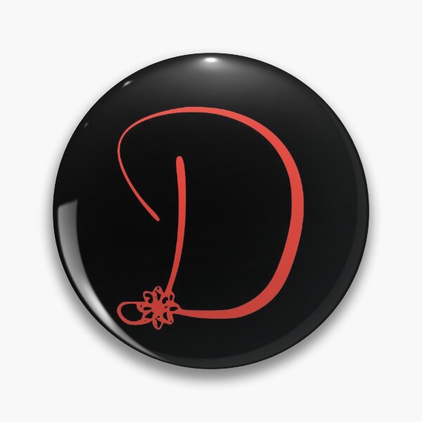 Item preview, Floral Initial monogram D designed and sold by Creative-draw.