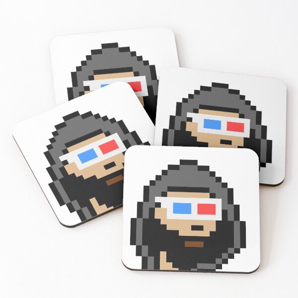 Item preview, CryptoPunk #924 (Male with Hoodie, Luxurious Beard & 3D Glasses) designed and sold by inVinnieVeritas.