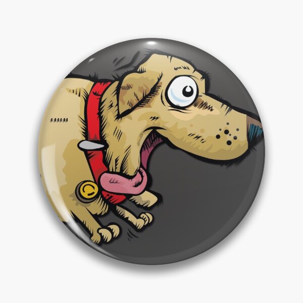 Artikelvorschau, CHUBBY DOG WO-O-OF ILLUSTRATION Deadfamous entworfen und verkauft von Dead-Famous.