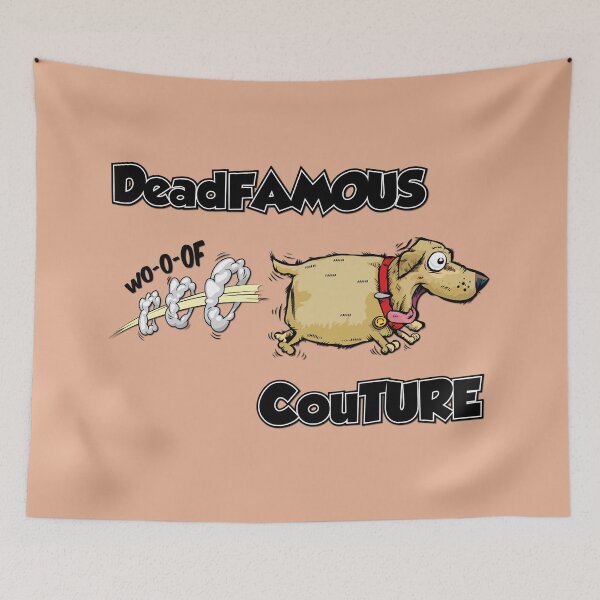 Item preview, CHUBBY DOG WO-O-OF ILLUSTRATION Deadfamous designed and sold by Dead-Famous.