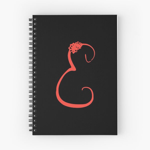 Item preview, Floral Initial monogram E designed and sold by Creative-draw.