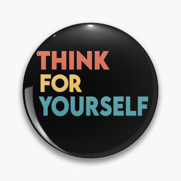 Item preview, Think For Yourself designed and sold by Heddar Badreddine.