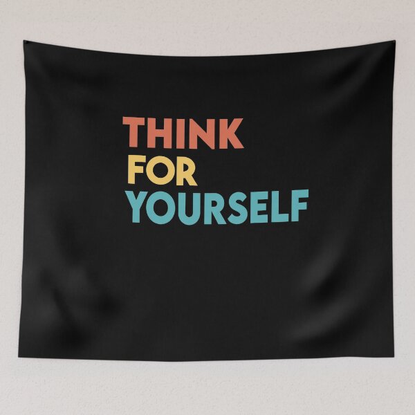 Item preview, Think For Yourself designed and sold by Heddar Badreddine.