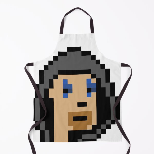 Item preview, CryptoPunk #810 (Male with Hoodie, Goatee Beard & Blue Clown Eyes) designed and sold by inVinnieVeritas.