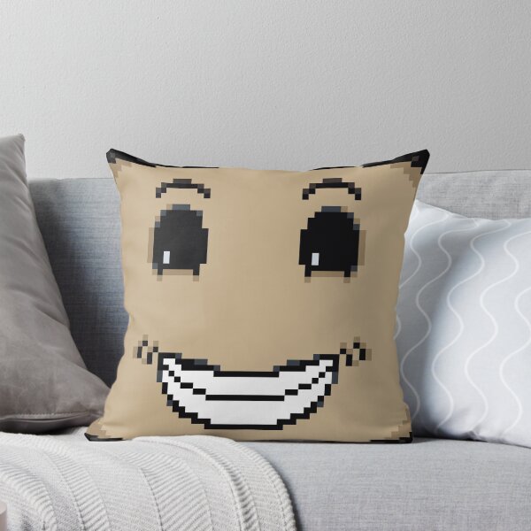 Item preview, Big Smiley face emoticon pixelated face designed and sold by For the love of Pixels.