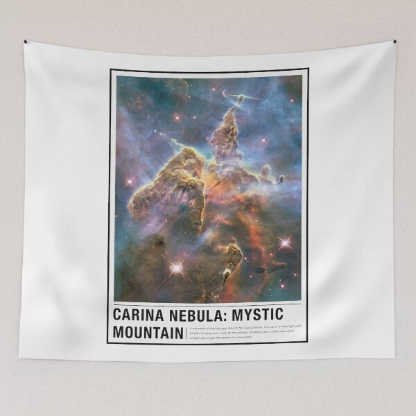 Item preview, Carina Nebula: Mystic Mountain designed and sold by SPACESTORY.