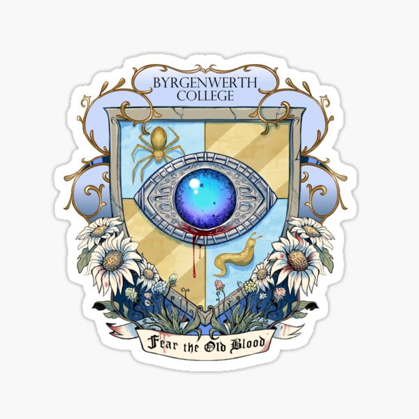 Byrgenwerth College Crest Sticker