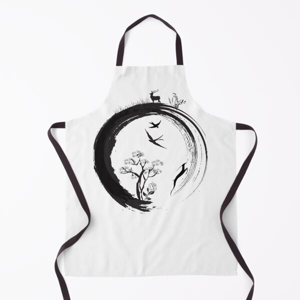 Item preview, Enso Zen Circle Japanese Symbol with Tree of Life designed and sold by Anna Lemos.