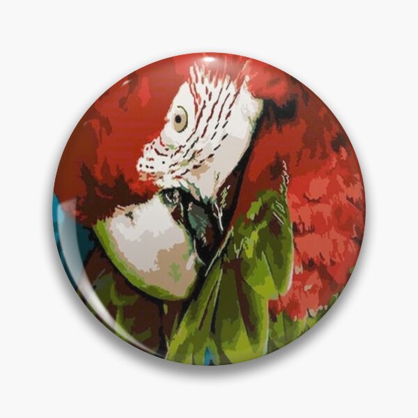 Item preview, Head of a parrot designed and sold by Purple  Moon.