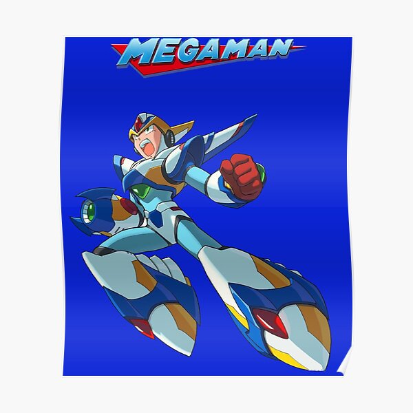 Poster Megaman Redbubble