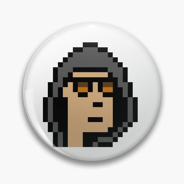 Item preview, CryptoPunk #1080 (Male with Hoodie & Classic Sunglasses) designed and sold by inVinnieVeritas.
