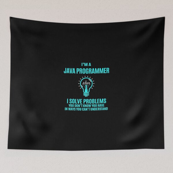 Item preview, Java Programmer T Shirt - I Solve Problems Gift Item Tee designed and sold by llcockroge.