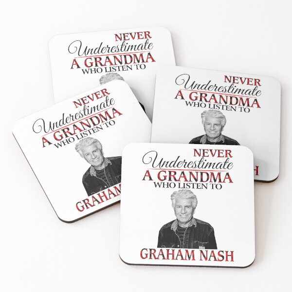 Item preview, Never Underestimate a Grandma who listens to Graham Folk Nash designed and sold by Kennedyisaac.