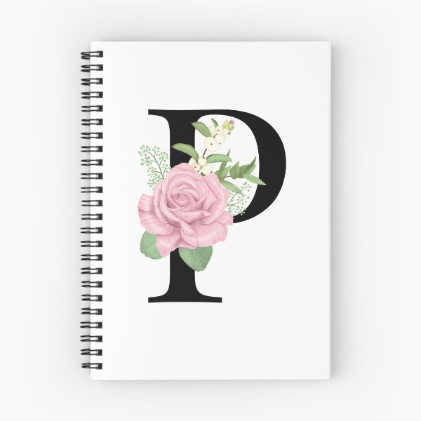 Item preview, Floral P Monogram designed and sold by starrylite.