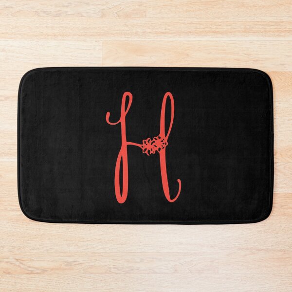 Aperçu de l'œuvre Monogramme initial floral H créée et vendue par Creative-draw.