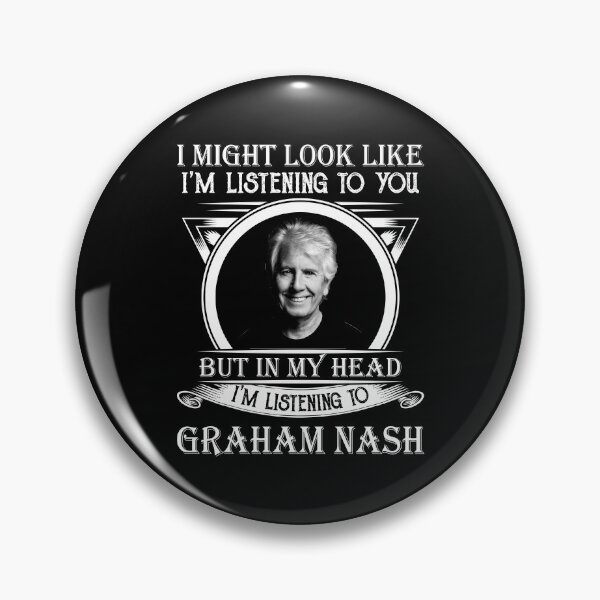 Item preview, I May Look Like I'm Listening To You Graham Art Nash Classic designed and sold by Kennedyisaac.