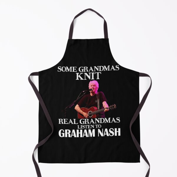 Item preview, Some Grandmas Knit Real Grandmas Listen to Graham 70s Nash designed and sold by Kennedyisaac.