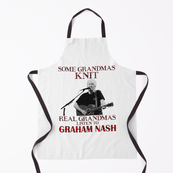 Item preview, Some Grandmas Knit Real Grandmas Listen to Graham 70s Nash designed and sold by Kennedyisaac.