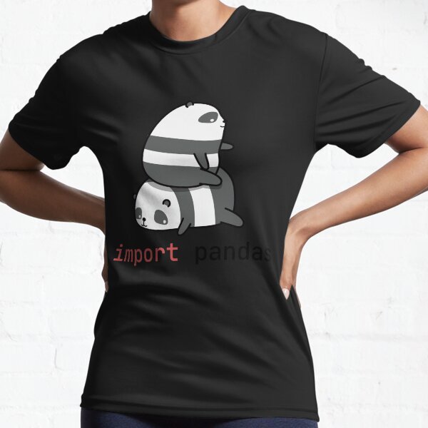import pandas Active T-Shirt