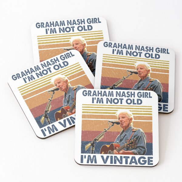 Item preview, Retro Graham Rock Nash Girl I'm Not Old I'm Vintage designed and sold by Kennedyisaac.
