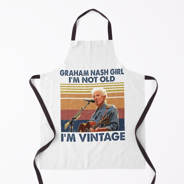 Item preview, Retro Graham Rock Nash Girl I'm Not Old I'm Vintage designed and sold by Kennedyisaac.