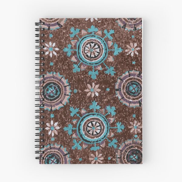 Item preview, Flores turquesas orientales antiguas designed and sold by StudioMoesker.