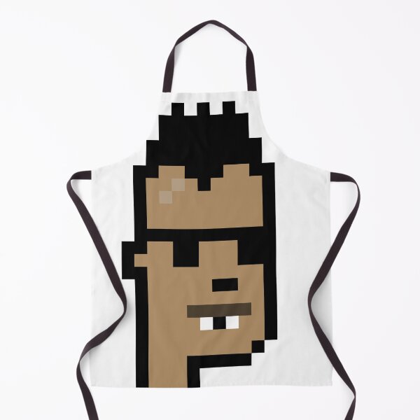 Item preview, Cryptopunk #1093 (Male with Peak Spikey hair, Mustache, Buck Teeth and Small Sunglasses)) designed and sold by inVinnieVeritas.