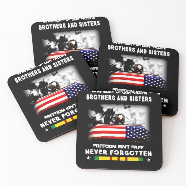 Item preview, Veteran in memory of our fallen brothers and sisters freedom isn’t free never forgotten shirt-art-wi designed and sold by sherriwester.