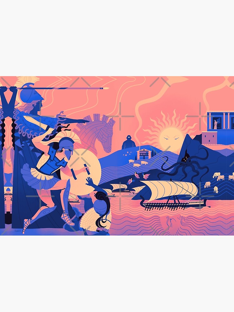 Homeric Landscape - Summer by flaroh