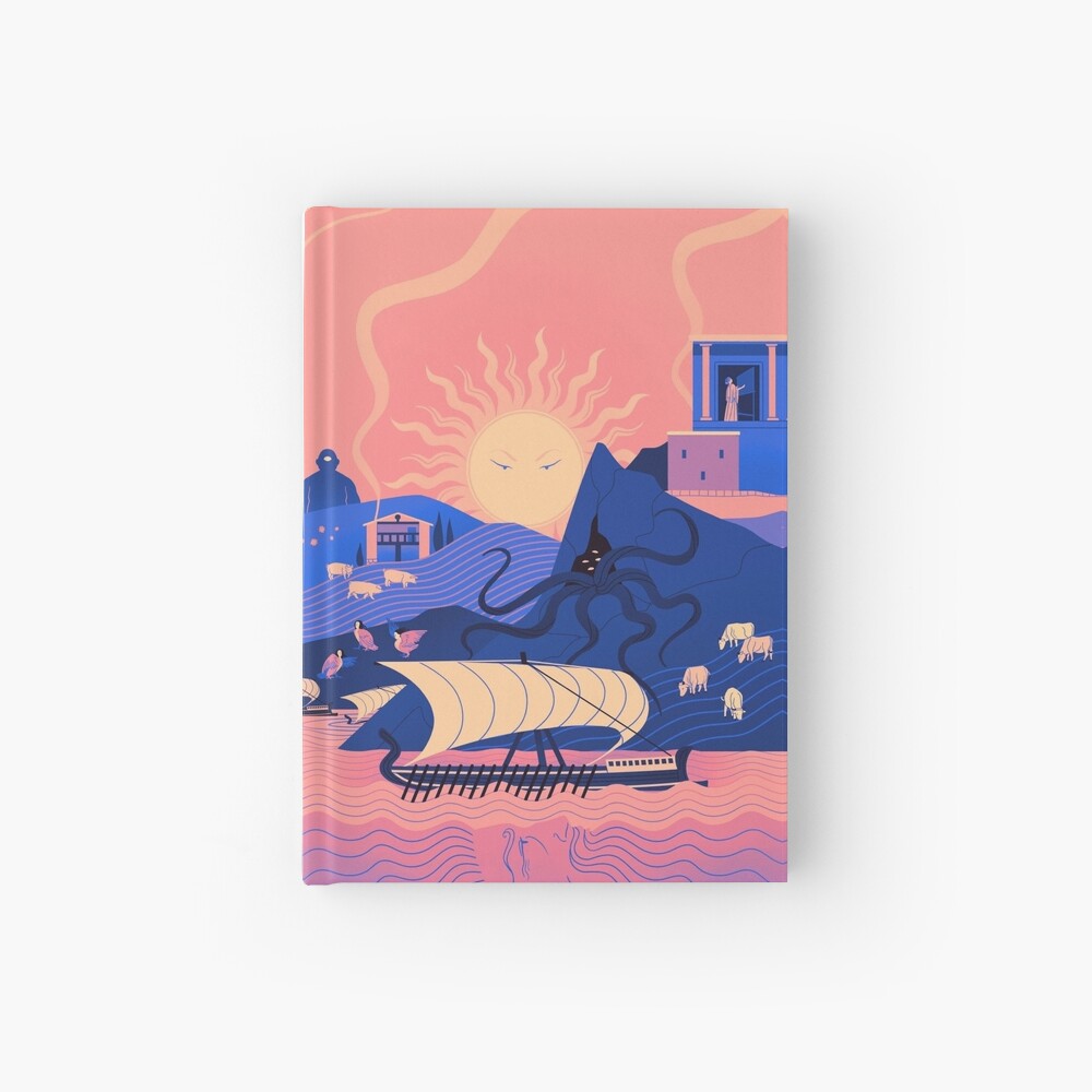 Homeric Landscape - Summer Hardcover Journal