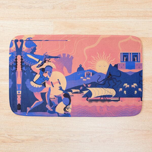 Item preview, Homeric Landscape - Summer designed and sold by flaroh.
