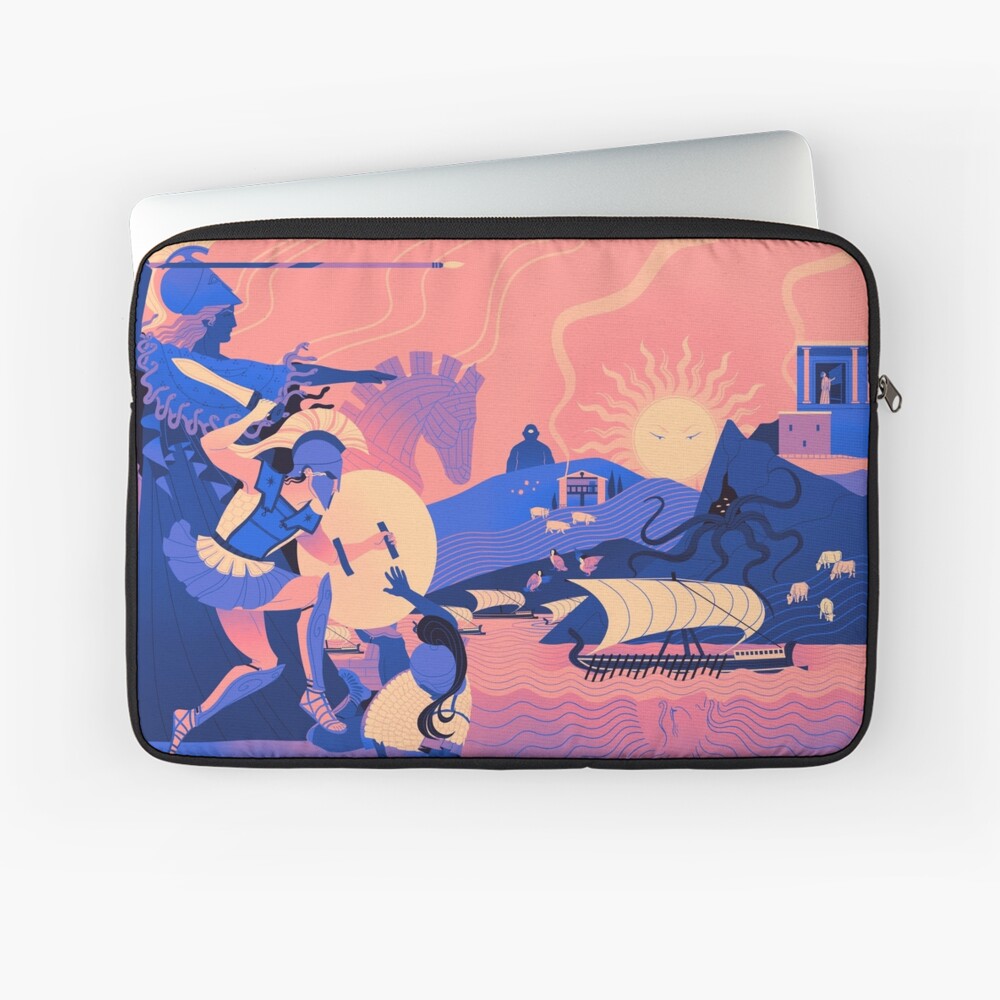 Homeric Landscape - Summer Laptop Sleeve