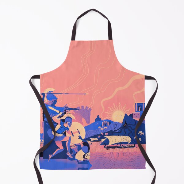 Item preview, Homeric Landscape - Summer designed and sold by flaroh.